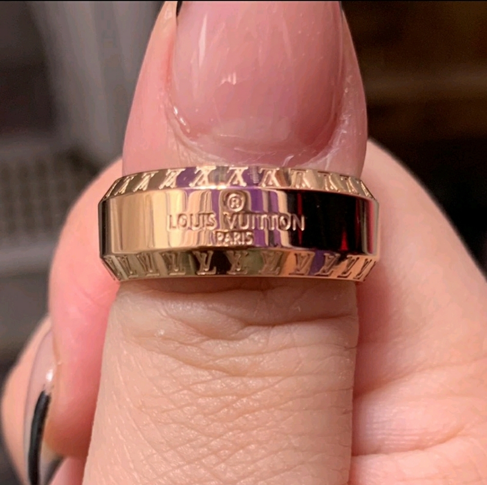 Stainless Steel Silver & Gold Ring